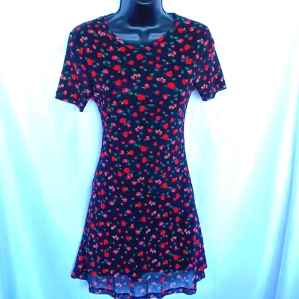 Princess Polly floral fitted mini dress